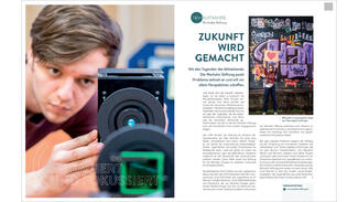 Beispielseiten aus dem DSZ-Jahresbericht 2023/2024