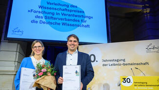 Verleihung des Wissenschaftspreises "Forschung in Verantwortung" 2024 (Foto: Peter Himsel)