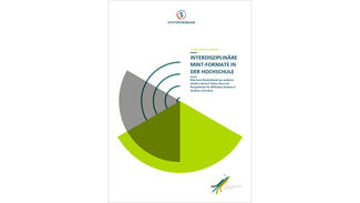 Interdisziplinäre MINT-Formate in der Hochschule (Cover der Studie) Interdisziplinäre MINT-Formate in der Hochschule (Cover der Studie)