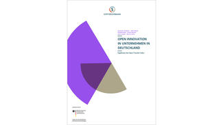 Open Innovation in Unternehmen in Deutschland (Cover der Studie) Open Innovation in Unternehmen in Deutschland (Cover der Studie)