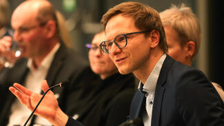 Zukunftsforum Bildung & Kompetenzen in Stuttgart am 3. Dezember 2024 (Foto: Thomas Hörner) Zukunftsforum Bildung & Kompetenzen in Stuttgart am 3. Dezember 2024 (Foto: Thomas Hörner)