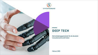 Deep Tech (Cover der Präsentation)