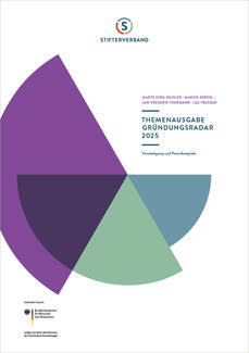 Gründungsradar 2025: Themenausgabe (Cover) Gründungsradar 2025: Themenausgabe (Cover)