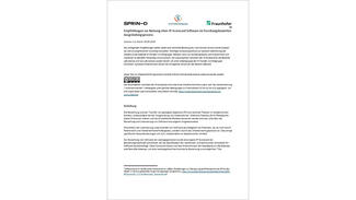 Empfehlungen zur Nutzung einer IP-Scorecard Software im forschungsbasierten Ausgründungsprozess Empfehlungen zur Nutzung einer IP-Scorecard Software im forschungsbasierten Ausgründungsprozess