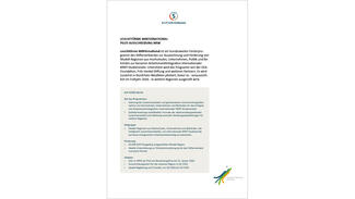 Leuchttürme MINTernational (Cover der Ausschreibung)