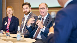 Zukunftsforum Forschung & Innovation in Hamburg am 16. Oktober 2025 (Foto: Claudia Höhne)