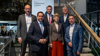 Austausch und Abendessen des Landeskuratoriums Niedersachsen am 1. Dezember 2025 in Hannover (Foto: Daniel Hermann)