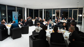 Austausch und Abendessen des Landeskuratoriums Niedersachsen am 1. Dezember 2025 in Hannover (Foto: Daniel Hermann)