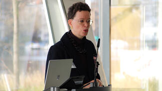 Prof. Dr. ​Stefanie Molthagen-Schnöring​, Vizepräsidentin für Forschung, Transfer und Wissenschaftskommunikation, HTW Berlin (Foto: Elena Hungerland/Stifterverband)