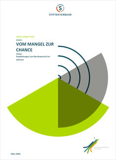 Vom Mangel zur Chance (Cover des Policy Papers)