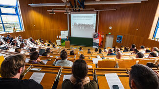 Ars legendi-Preis 2025: Preisverleihung an Elisabeth Theisohn (Foto: Sebastian Qunaz)