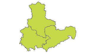 Sachsen, Sachsen-Anhalt und Thüringen