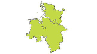 Bremen, Hamburg, Niedersachsen und Schleswig-Holstein
