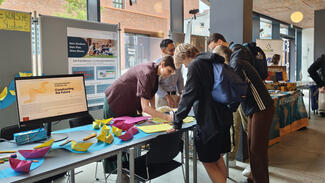Das Projekt "Con-Future" bei den Hochschulinformationstagen der Universität Greifswald