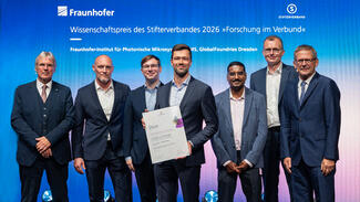 Forschung im Verbund: Preisverleihung im Rahmen der Fraunhofer-Jahrestagung 2026 (Foto: Markus Jürgens/Fraunhofer)