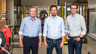 Für den Deutschen Zukunftspreis 2026 nominiertes Forscherteam (Foto: Ansgar Pudenz/DZP)