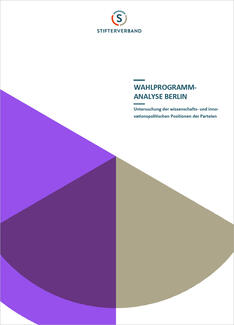 Wahlprogrammanalyse Berlin 2026 zur Innovationspolitik