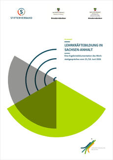 Roadmap Lehrkräftebildung in Sachsen-Anhalt (Cover der Publikation)