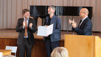 Angekommen, integriert, qualifiziert! - Preisverleihung an die Weißensee Kunsthochschule Berlin (Foto: Max Grau)