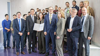 Angekommen, integriert, qualifiziert! - Preisverleihung an die DHBW Lörrach (Foto: Kevin Zurlinden)