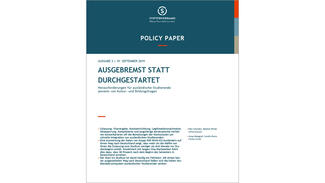 Ausgebremst statt durchgestartet (Cover)