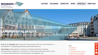 Begabungslotse: Länderspecial Hessen (Screenshot)