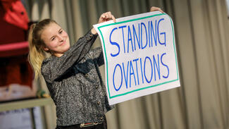 Theateraufführung beim Azubi-Turnier 2018 (Foto: Viktoria Kühne)