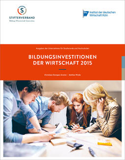 Bildungsinvestitionen der Wirtschaft 2015 (Cover)