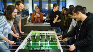 Café International an der Hochschule Bremen (Foto: Jan Menzner/Hochschule Bremen)