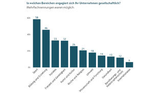 Unternehmensengagement (Grafik)