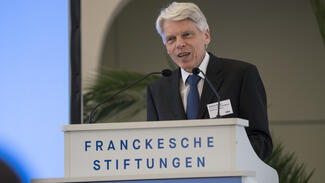 Communicator-Preis 2017 an Stefan Kröpelin (Foto: Falk Wenzel/DFG)