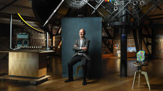 Communicator-Preisträger Albrecht Beutelspacher (Foto: Christian Bohnenkamp)