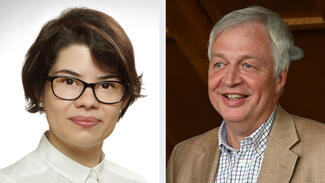 Suellen Dutra Pereira und Hans-Ascan Wieck