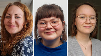 Janina Bergemann, Sophia Hohmann und Marie Wegener (v.li.)