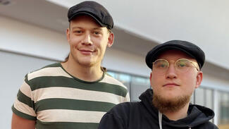 Ollie Spila (li.) und Felix Stahl