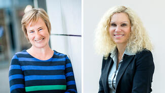 Bettina Jorzik und Sonja Kuch (Fotos: Damian Gorczany/Henkel)