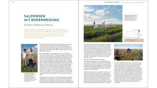 Beispielseiten aus dem DSZ-Jahresbericht 2017/18