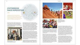 Beispielseiten aus dem DSZ-Jahresbericht 2017/18