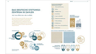 Beispielseiten aus dem DSZ-Jahresbericht