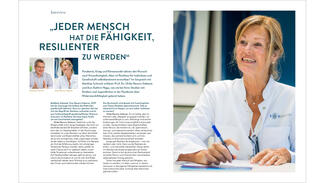 Beispielseiten aus dem DSZ-Jahresbericht 2021/22