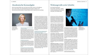 duz-Special "Kooperative Hochschule" (Beispielseiten)