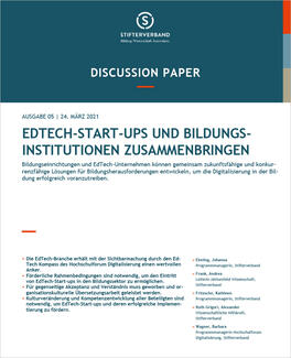 EdTech-Start-ups und Bildungsinstitutionen zusammenbringen (Cover)