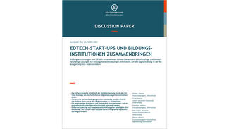 EdTech-Start-ups und Bildungsinstitutionen zusammenbringen (Cover)