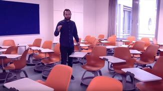 Eine Uni - ein Buch (Still aus dem Video)