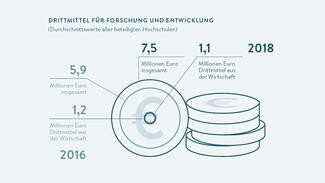 Das Projekt in Zahlen (Grafik)