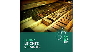 Forschergeist 062: Leichte Sprache (Cover)