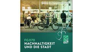 Forschergeist 070 - Nachhaltigkeit und die Stadt (Cover)