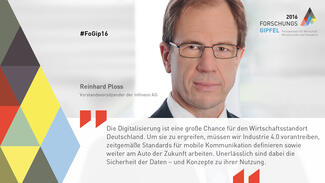 Forschungsgipfel 2016: Visual Statement von Reinhard Ploss