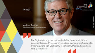 Forschungsgipfel 2016 - Visual Statement von Andreas Schlüter