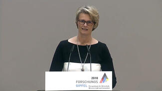 Forschungsgipfel 2018: Mitschnitt des Livestreams